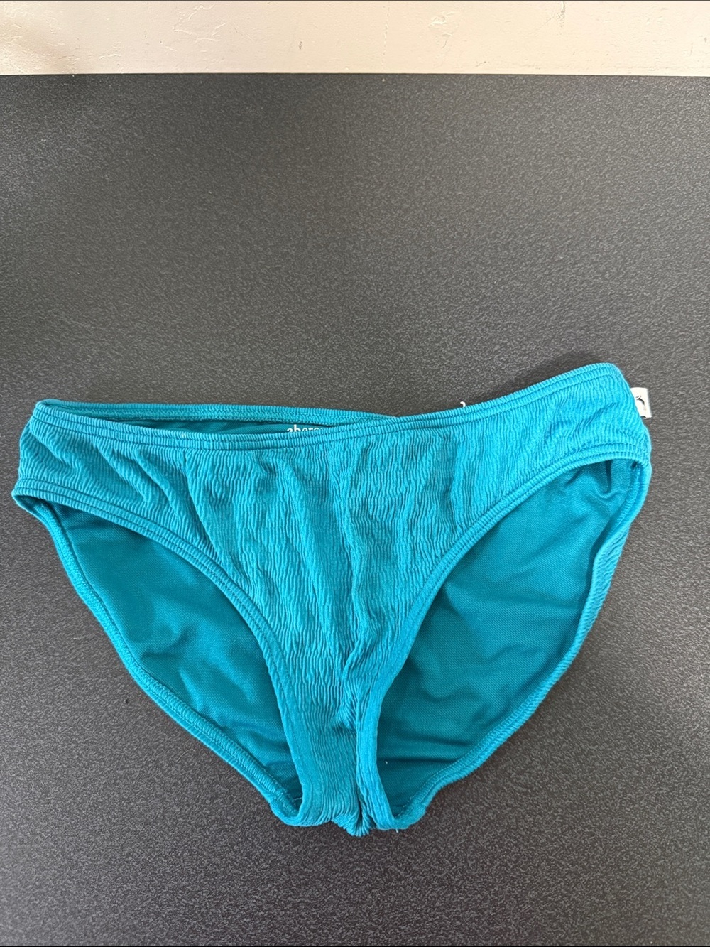 abercrombie kids Teal Ribbed Bikini Bottoms